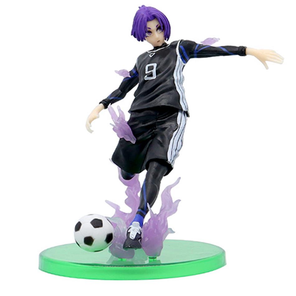 High Quality Anime BLUE LOCK Jie Shiyi Nagi Makoto Shirou Voetbal Yoichi Bachira Meguru Figures Actiefiguur Model Speelgoed Voor Kinderen Gif