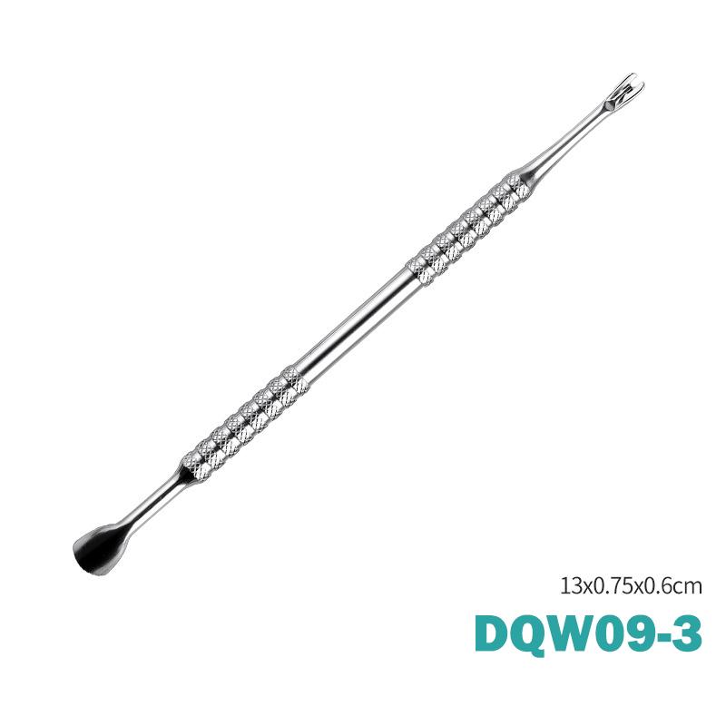 Professional Stainless Steel Nail Cuticle Pusher Heavy Duty Gel Remover Scraper Manicure Equipment