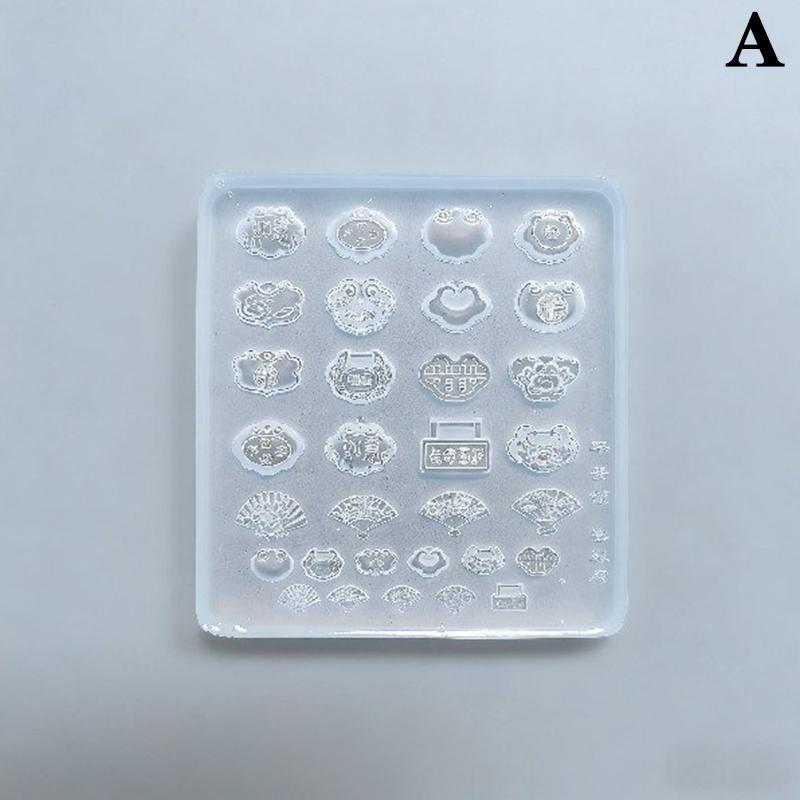 

3D Силиконовая Китайский Стиль Пряжка Мира Замок Мира Форма для Резьбы на Ногтях Акриловая Тыква Штамповочная Пластина Трафареты для Ногтей Шаблон для Ногтей A