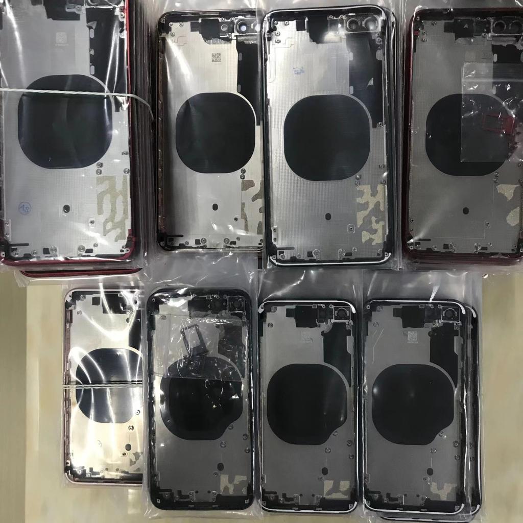 Back Housing for IPhone X  XS  Cover Battery Door Rear Cover Chassis Middle Frame with Glass Replacement Parts