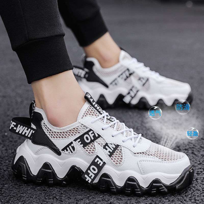 Cezun Sandals Men's 2025 New Summer Trend Casual Sports Dad Shoes Wear Beach Hole Shoes Men