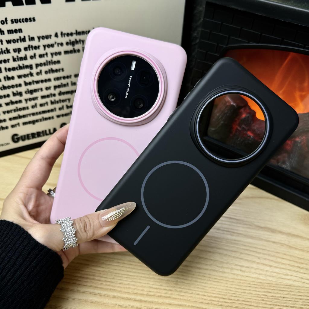 For Magsafe Matte Candy Magnetic Case For Huawei Honor 300 200 100 Magic 7 Pro Nova 13 12 P70 Ultra Mate 70 60 50 Pro Enjoy 70X