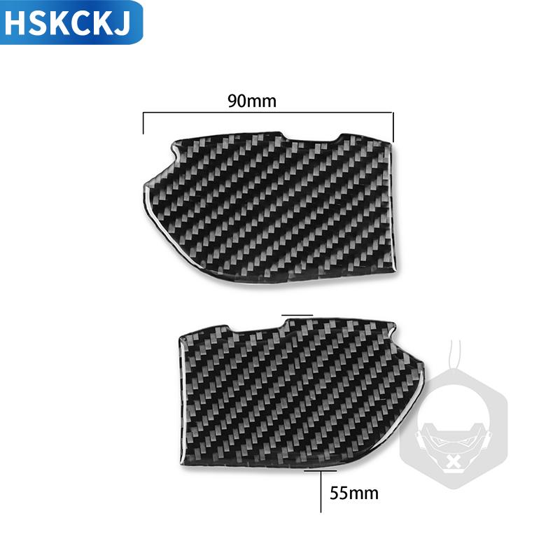 Carbon Fiber Inner Door Handle Bowl Cover Accessories Styling Decoration For Chevrolet Camaro 2010 2011 2012 2013 2014