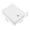 Secure Alarm Switch Guard Lock Box Heavy Duty Metal Key Lock Enclosure Real Time Monitoring Transparent Design Wall Mount