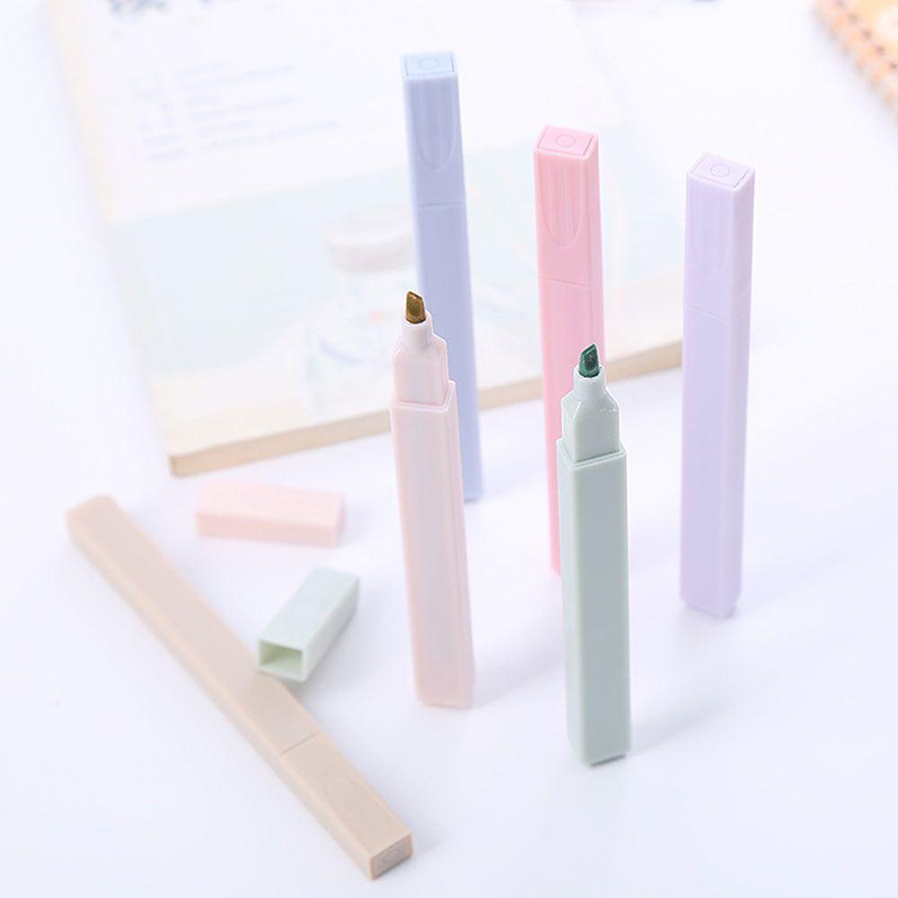 Office Student Stationery Stationery Highlighter Pen Light Eye-protector Morandi Color Color Pen