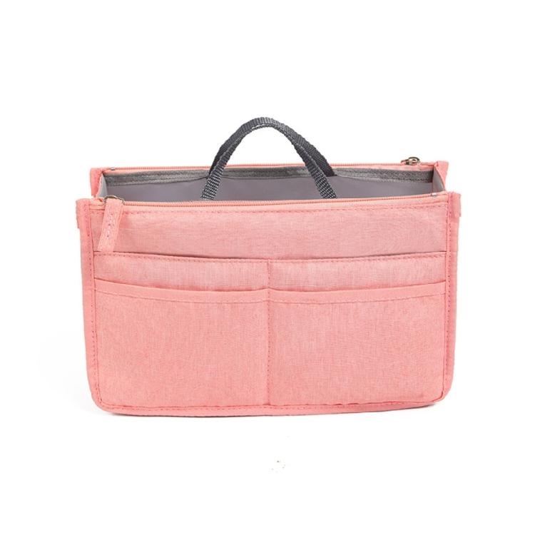 Versatile Travel Toiletry Bag with Double Zipper Opening Insert Bags Organizer
