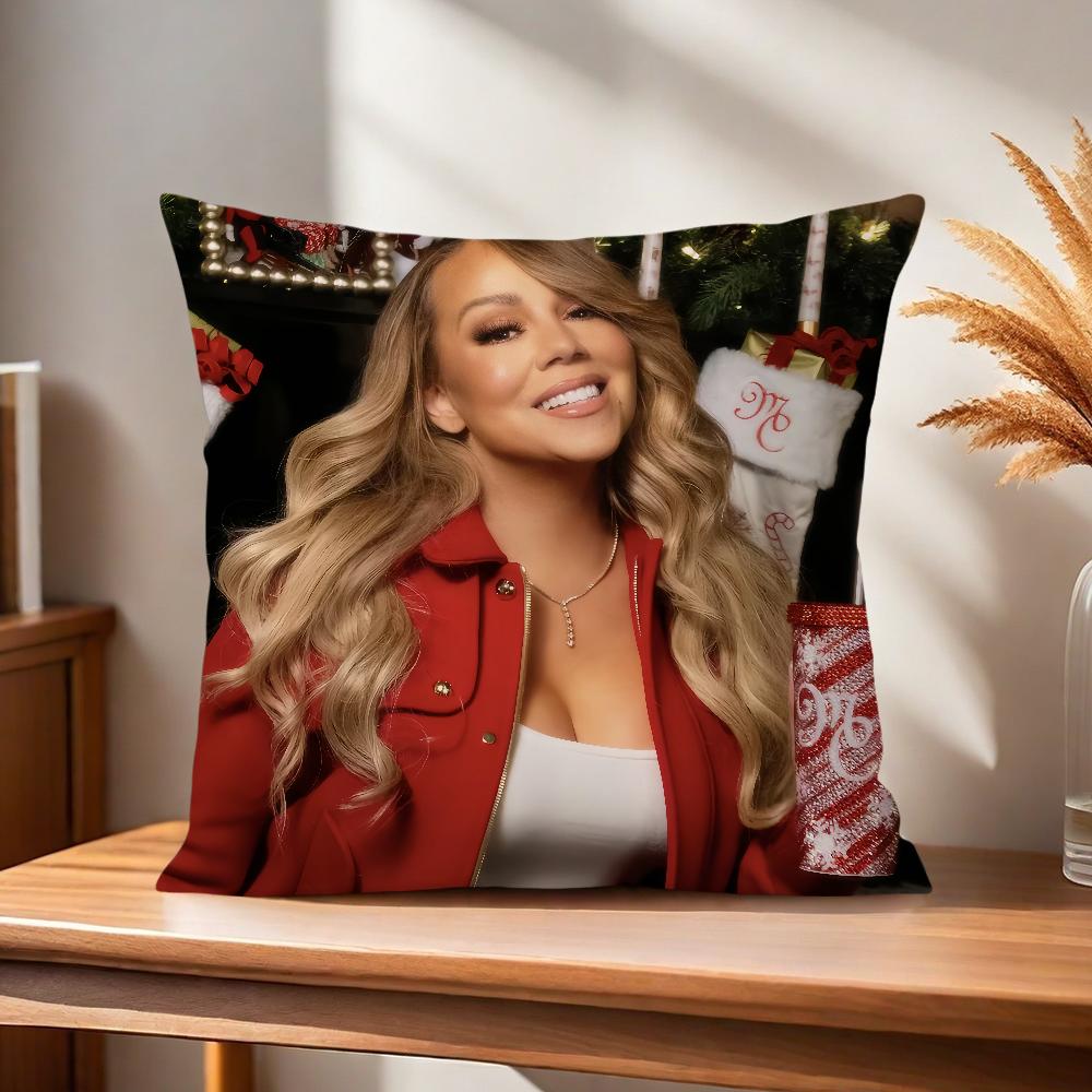 Singer M-Mariah Carey Comfortable soft Pillow Case for Sofa Living Room Home office Decor and Protective Covers