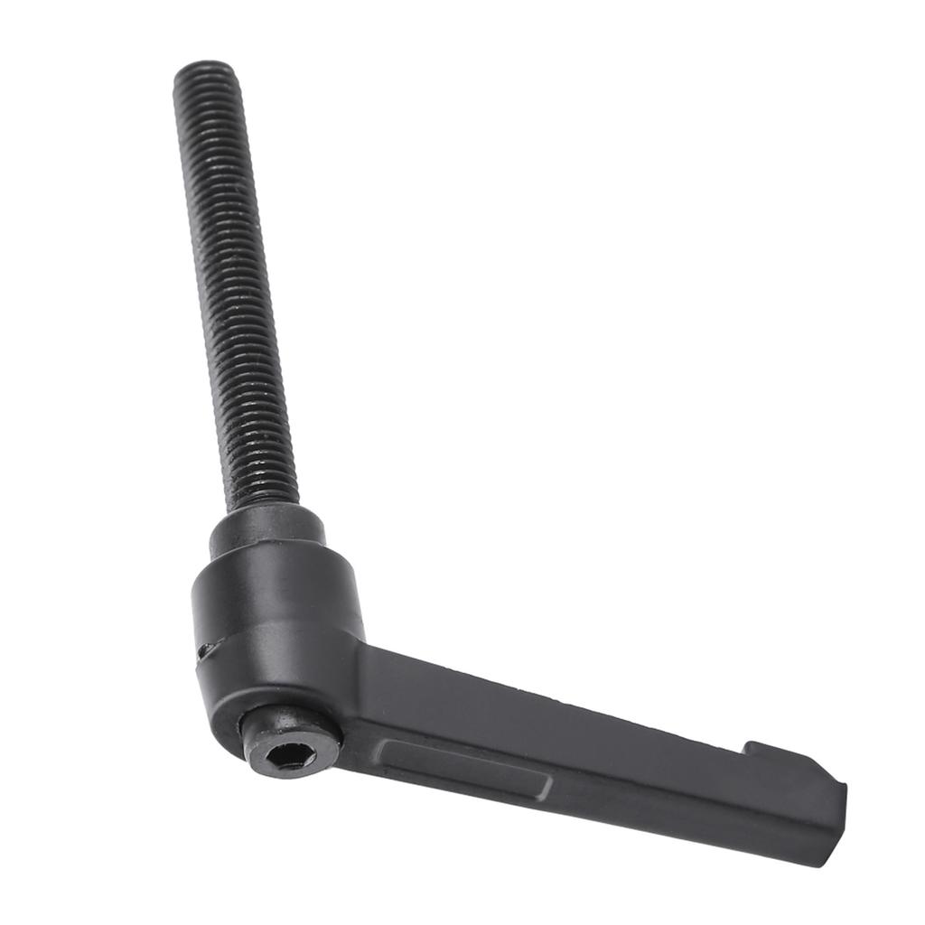 Black Locking Clamping Lever Adjustable Handle External Male Thread (M8*30)