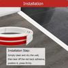 1pc 2mX4cm Flexible Wall Corner Protector Moulding Trim Peel and Stick Wall Protector Self Adhesive Molding Trim Strip