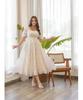 Women Fit and Flare White Maxi/Full Length Dress