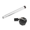 Pool Cue Chalk Holder with Spikes and Cover Metal Chalk Pen for Billiard Stick Tip Repair Octagonal
