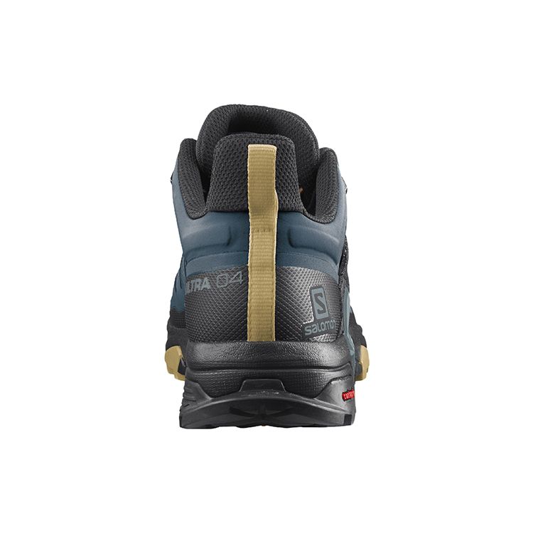 Salomon X Ultra 4 Gore-Tex Comfortable Durable Outdoor Shoes Low Top Men Shoes Black Blue 416230