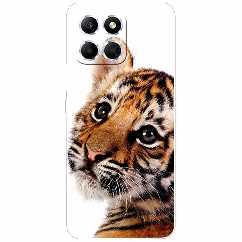 Soft Case For Honor X6 2022 Covers Para Silicon Print Marble TPU Clear Phone Coque for Huawei Honor X6 4G Transparent Bumper X 6