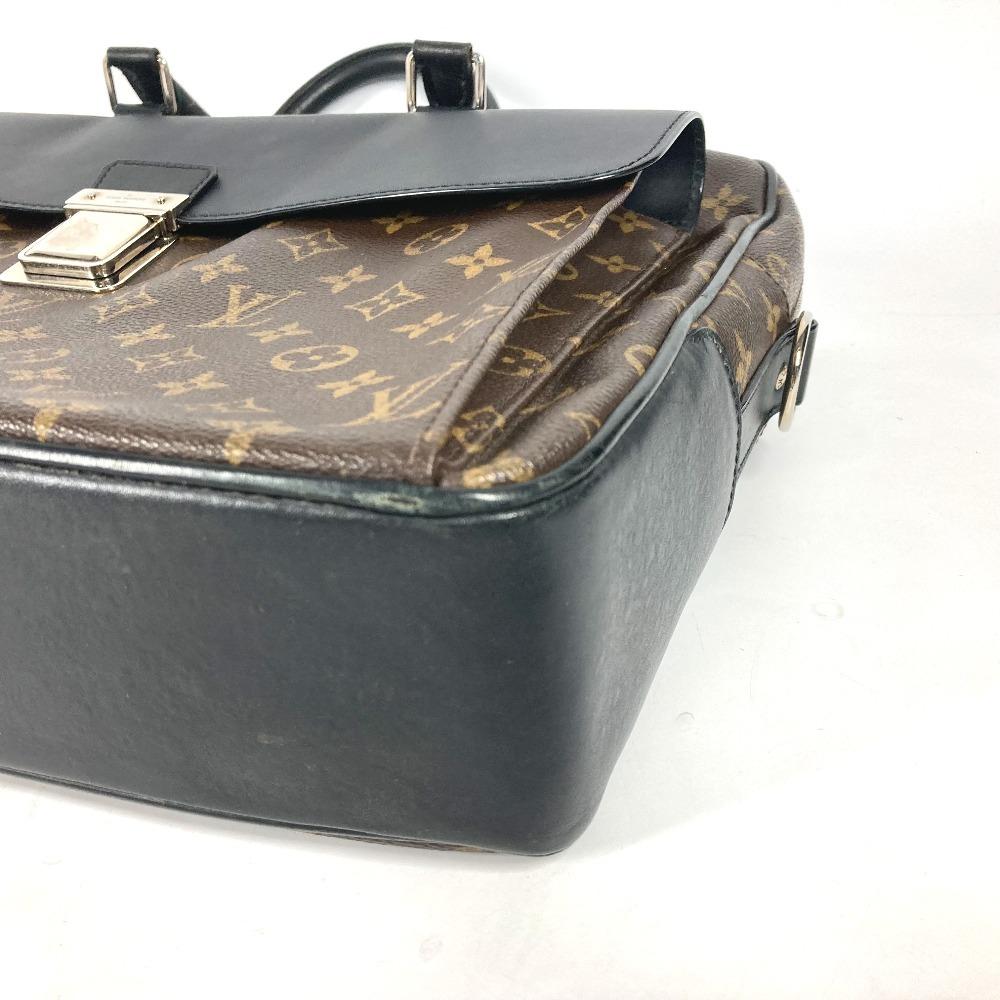 Louis Vuitton M56719 MonogramMacassar Weiche Aktentasche 2WEGE Handtasche Dokumententasche