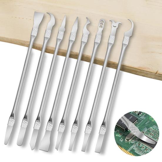 8Pcs Electronics Repair Tool Set for CPU Motherboard Glue Removal Pry Tool Kit Phone Tablet