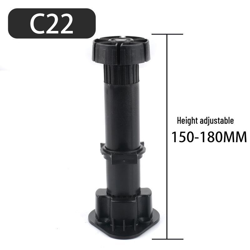 ABS Adjustable Leveling Cabinet Feet - Thickened Plastic Legs for Kitchen and Cupboard Support