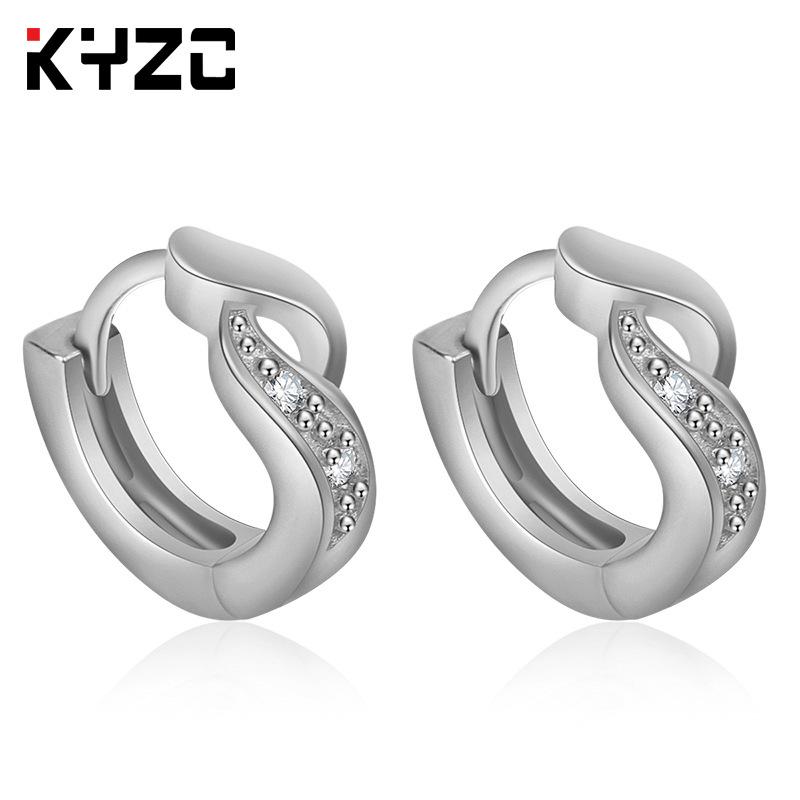 Jewelry Earrings Simple Temperament Earrings Rose Gold Earrings High-End Stud Earrings