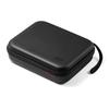 Sanwa Direct Gadget Pouch Semi-Hard with Dividers - Mouse, Cable, Mobile Battery - M Size - Black 200-BAGIN015BK