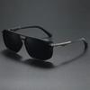 Men'S Square Polarized Sunglasses Uv400 Protection Anti-Glare Sun Shades Glasses For Driving Fishing Cycling Outdoor Activities