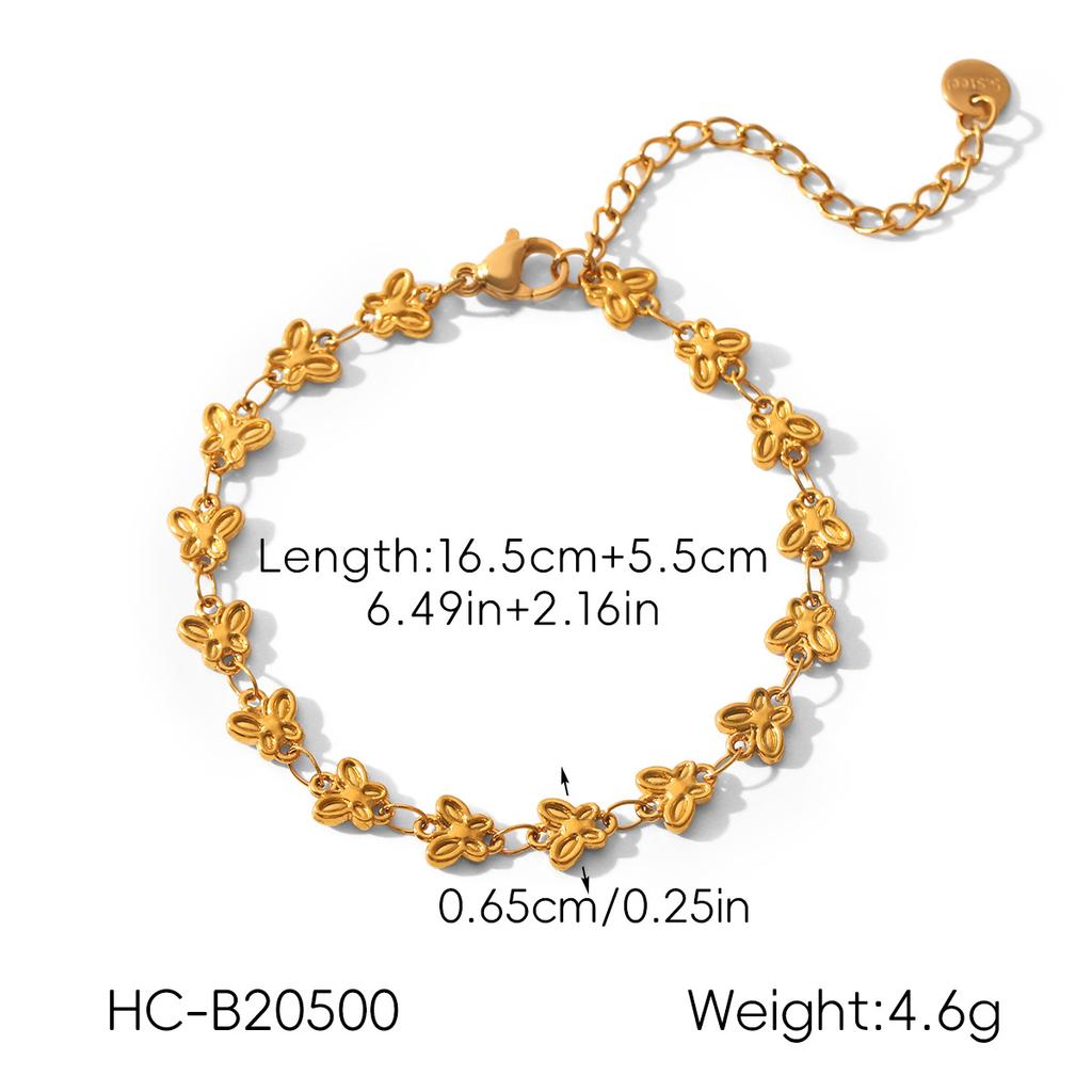 Women's Minimalist High-end Titanium Steel Bracelet, Cross-border Best-seller, Non-fading Jewelry