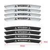 4PCS Car Wheel Rim Badge Sticker for Mitsubishi Compatible with All Models Pajero Outlander Lancer Eclipse Cross Hub Decal Acces