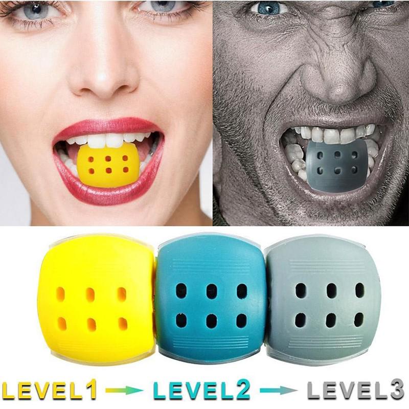 Exerciceur De Mâchoire 3 Pièces - Balles D'entraînement Facial, Neuf Sous Blister