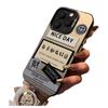 Good luck applies to iPhone16promax every day/13/15 iPhone case 14pm/12/11 New colored silver