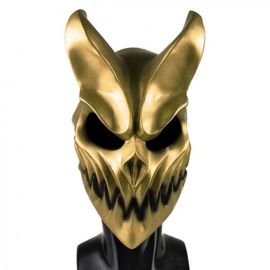 Demon Latex Mask Slaughter To Prevail Devil Darkness Demolisher Gold Black