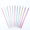 Knitting Tools, Sweater Needles, Colored Alumina Crochet 27Cm Afghan Crochet Set 11 Pcs