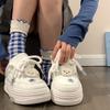 Fashion Women Platform Sneakers Korean White Shoes Spring Summer Vulcanize Cute Casual Footwear Skateboard Tennis Female