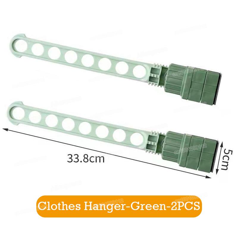 8 Holes Window Frame Clothes Hanger Portable Outdoor Travel Hanging Drying Rack Door Windows Storage Rack Home Hanging Rack