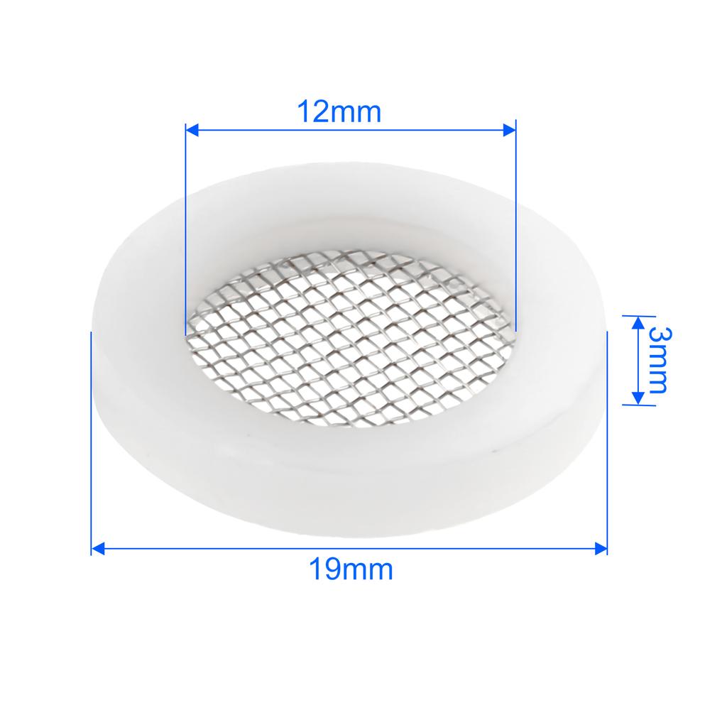 10pcs/lot 1/2" 3/4" 1" Silicone Rubber Flat Gasket Seal Filter Pads for Faucets Shower Nozzle Hose Pipe Tube Washer Ring Gasket