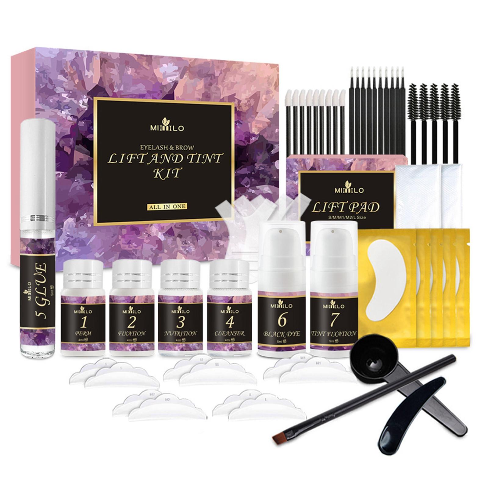 

30ml Eyelash Lifting Kit Eyelash Perming Kit Eyebrow Lamination Kit Easy To Use One Suitable For Salon And Home Use