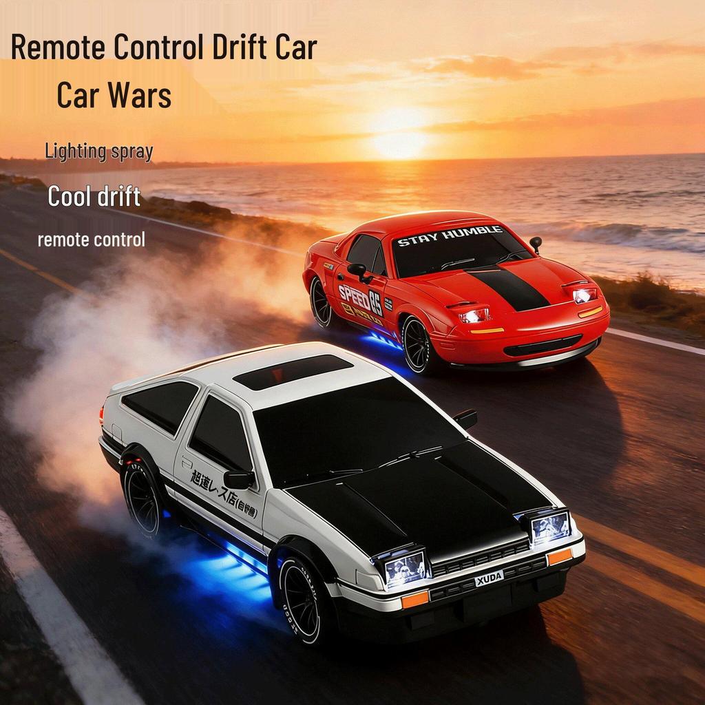 High-Speed AE86 Drift RC Car: Professional Four-Wheel Drive Remote Control Toy for Kids