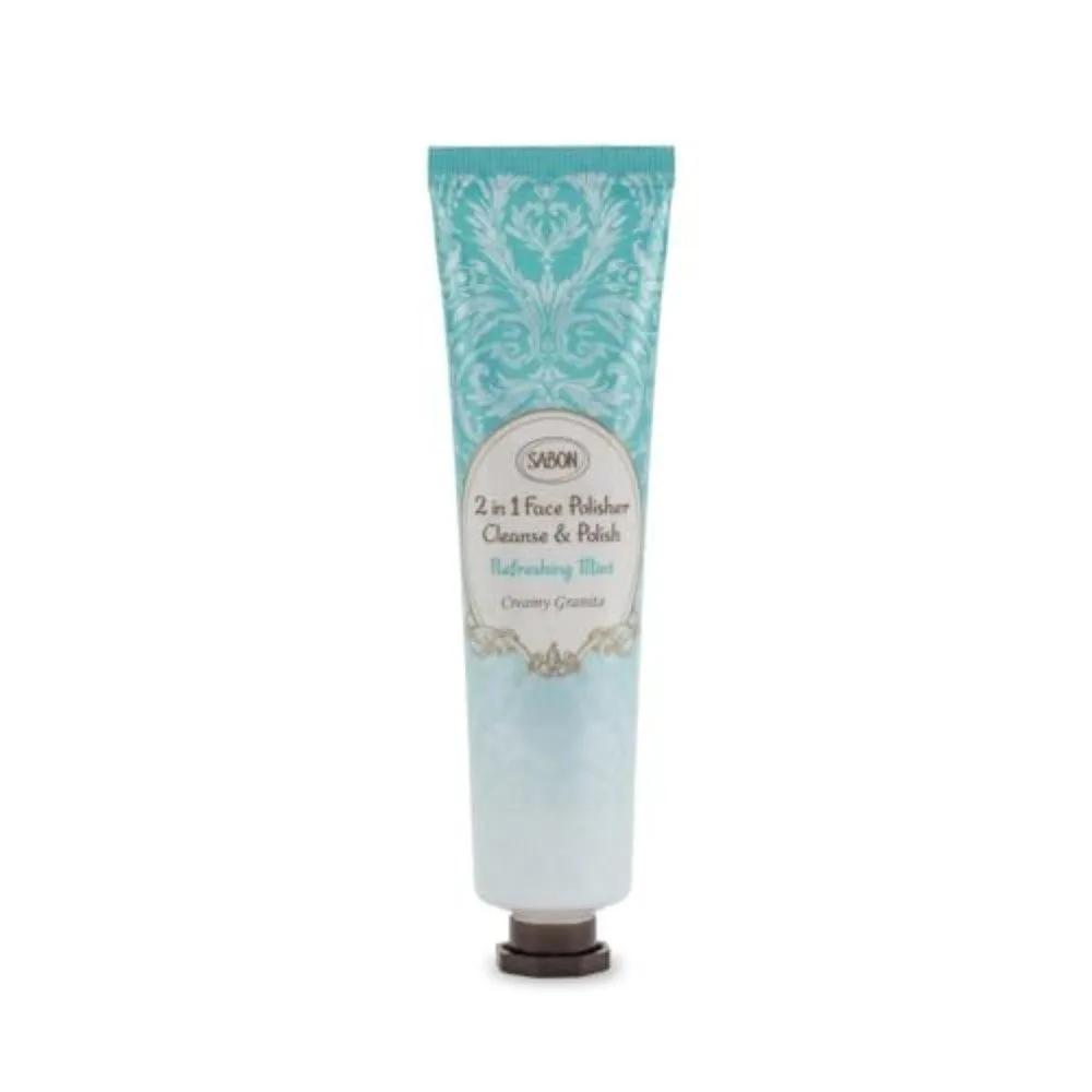 SABON Face Polisher N Refreshing Mint 60ml 2-Piece Set