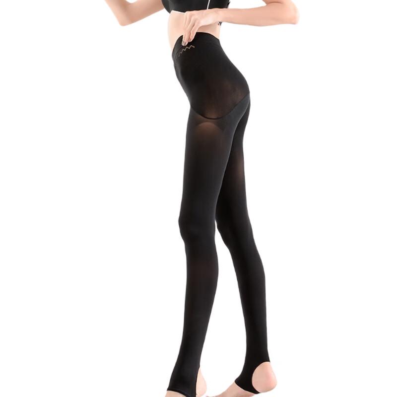 Women's High-Waist Thermal Velvet Lined Stirrup Tights