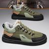 2024 New Winter Men's Shoes Fur Warm Casual Sneakers Male Fashion Vulcanized Shoes Size 44 Anti Slip Wear-Resistant Sports Shoes