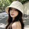 Women Sun Protection Bucket Hat With Lace And Linen For Summer Outdoors