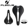 PLSELIS Carbon Fiber Hollow Bicycle Saddle Road Bike Mountain Racing Grade Seat Pad