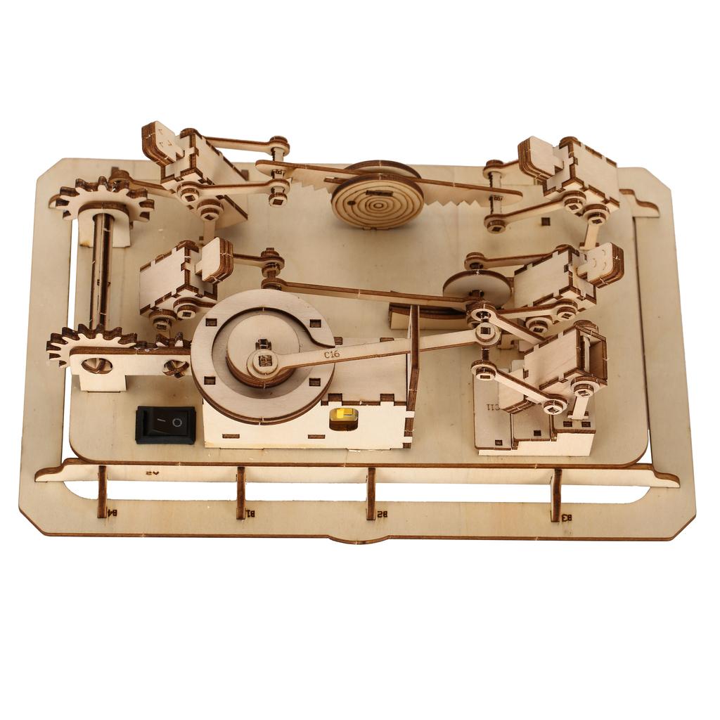 3D Wooden Puzzle, Scale Model,DIY Model Kit, Handcraft Gift,Home Decoration,Mechanical Model Kit, Building Toy