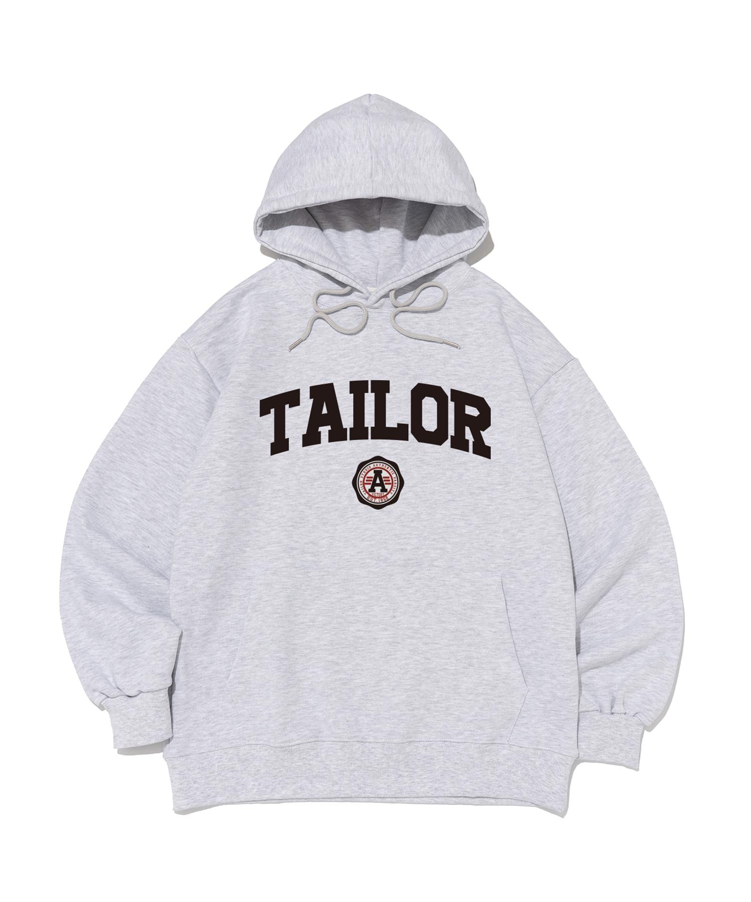 Худи с логотипом-символом Taylor Studio Signature (Светло-серый) Light Gray/M (No Fleece)