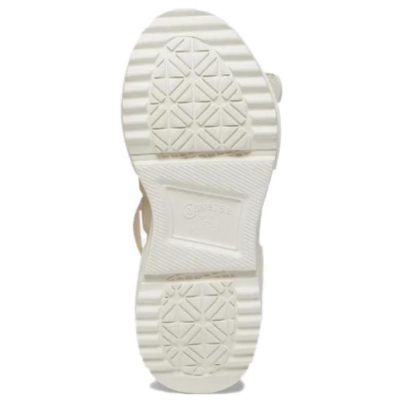 Converse Run Star Utility Sandal CX Comfortable and Casual Beach Sandals Unisex White