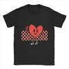 Valentines Day Men's T Shirts Vintage Tee Shirt Short Sleeve Crew Neck T-Shirt Cotton 4XL 5XL 6XL Clothing