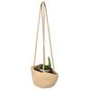 Hanging Flower Basket Woven Basket Suspended Flowerpot Plant Storage Containers for Plants Vegetables Fruits Cosmetics
