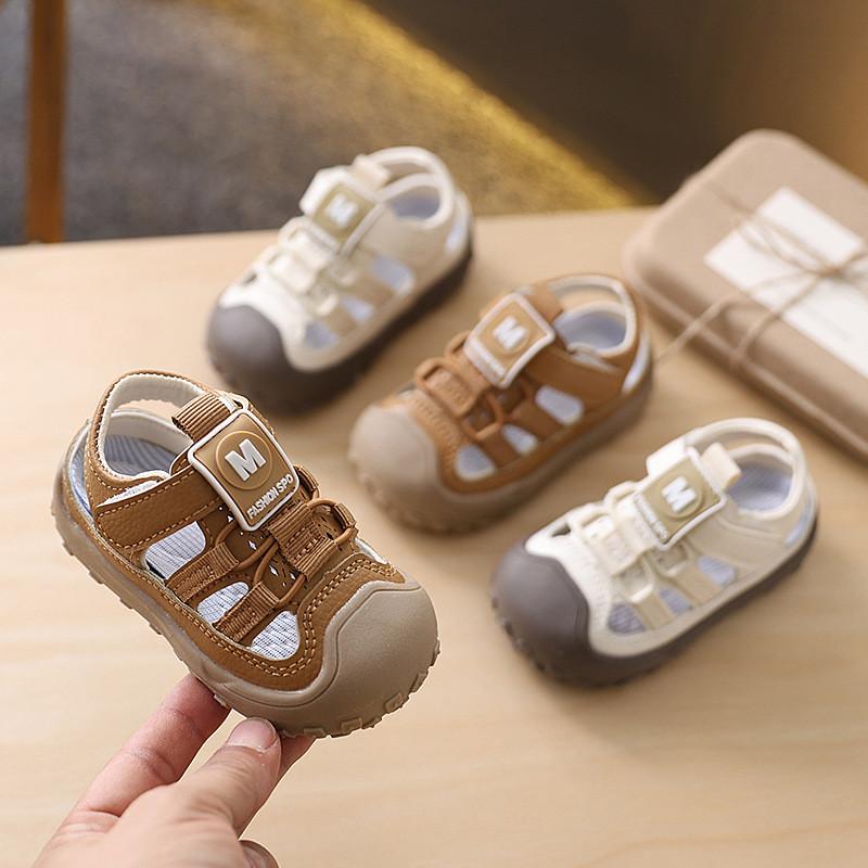 Toddler Kids Opentoe Summer Shoes With Nonslip Soles For Boys Girls