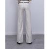 Harajuku Office Summer High Waist Women's Wide Leg Capris Suit Pants for Women Cotton Linen Baggy Straight Pants Woman Trousers