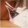 Cross Sexy Knickers Lace Underwear Women's Lingerie Contrasting Thong Panties