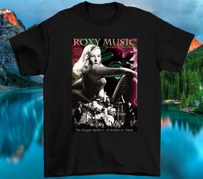 Heißes Roxy Music T-Shirt Herren Baumwolle Unisex T-Shirt