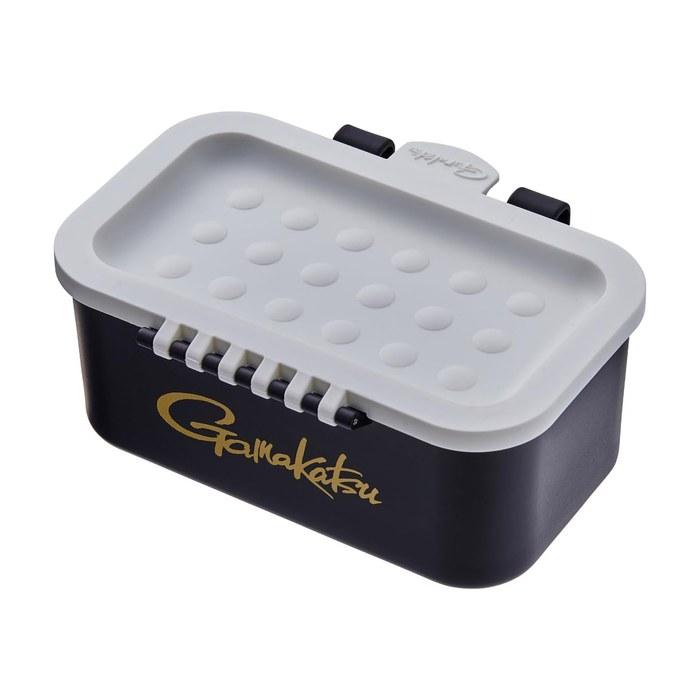 Gamakatsu Bait Container Molded 140 GM2483 Black 75x138x30mm