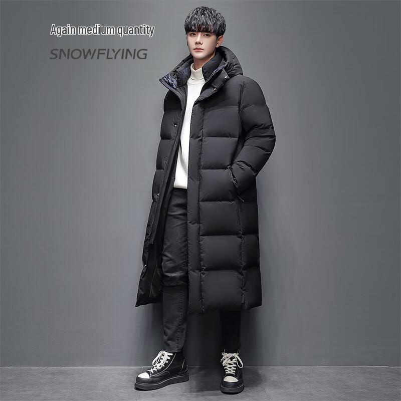 

SNOWFLYING Екстремально холодна довга пухова куртка з капюшоном для пари 3XL